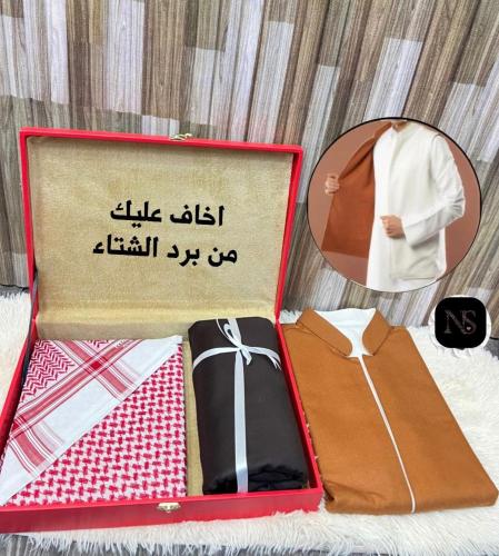 سديري شتوي رجالي مع قماش شتوي مع بوكس بعبارة مع سد...