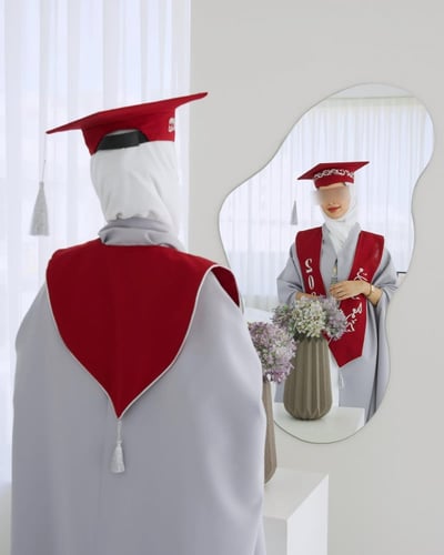 عباية تخرج 2026 البشت قماش كريب تفصيل حسب الطلب