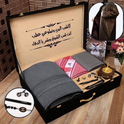 بوكس رجالي شتوي قماش مع فرو