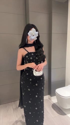 فستان سهرة قماش باربي