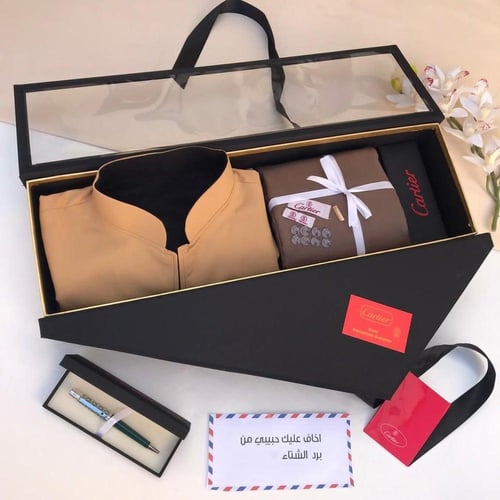 بوكس كارتير مع سديري شتوي رجالي جوخ