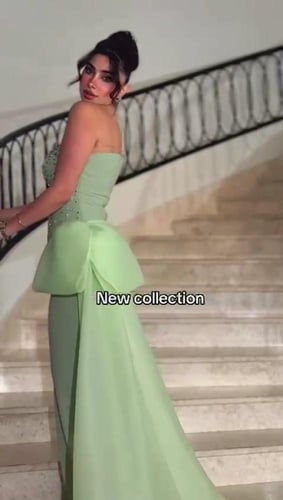 فساتين نسائي قماش جازار مع باربي