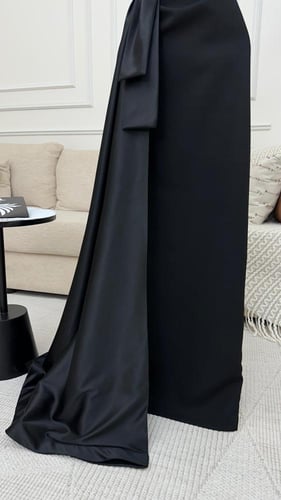 فستان نسائي سهره باربي مع تفته كوري