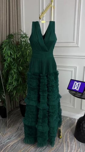 فستان سهره قماش تل كراميش