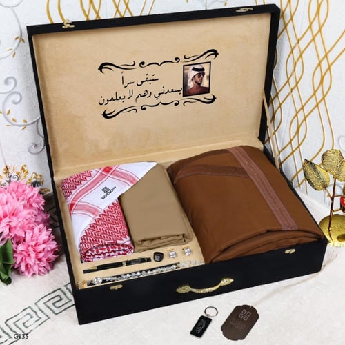 طقم وبوكس شتوي رجالي مع فروة شتوية مع قماش شتوي مع...