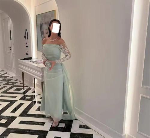 فساتين نسائي قماش اورجنزا مع تفته