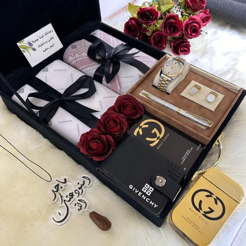 طقم رجالي شتوي قماش ماركة جفنشي