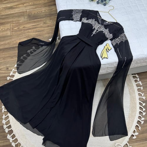 فستان نسائي سهره قماش جورجيت