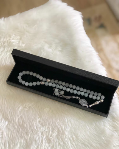 سبحة ملكية فضة إيطالي خالص عيار 925 مع نحت اسمك عل...