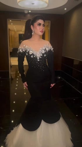 فستان نسائي سهره قماش باربي