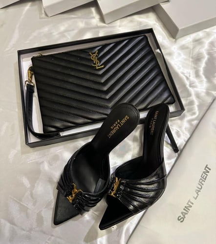 كعب وشنطه سان لوران كعب وشنط SAINT LAURENTمع توابع...