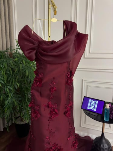 فستان نسائي سهره خامة ميكادو جازار مورد