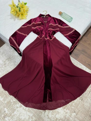 فستان سهرة جورجيت