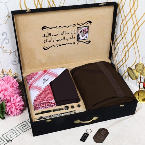 طقم وبوكس شتوي رجالي مع فروة شتوية مع قماش شتوي مع...