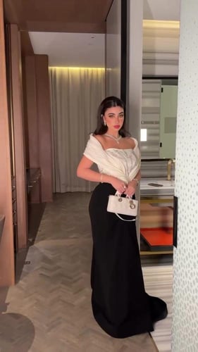 فستان نسائي قماش باربي