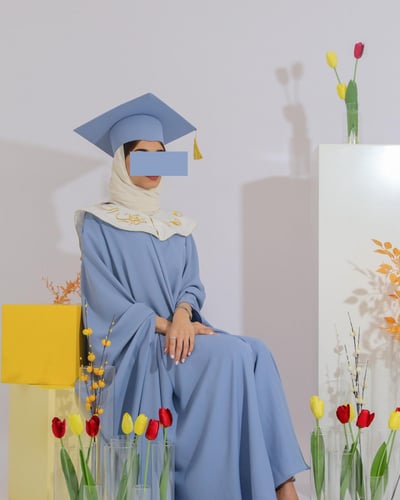 عباية تخرج 2026 البشت قماش كريب تفصيل حسب الطلب