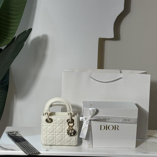 شنطة ديور ابيض ماستر