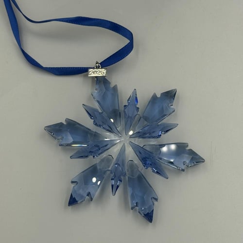 تعليقة سوارفسكي ازرق شامل الملحقات