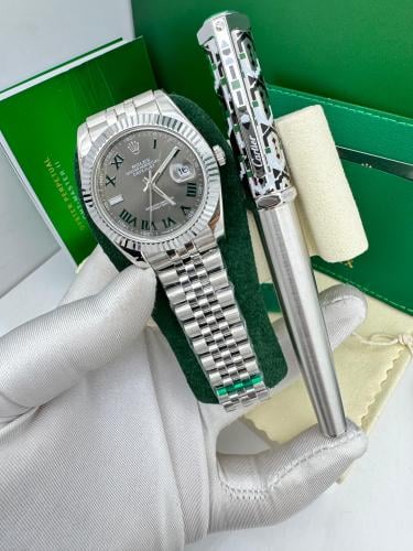 طقم ساعة رولكس وقلم كارتير