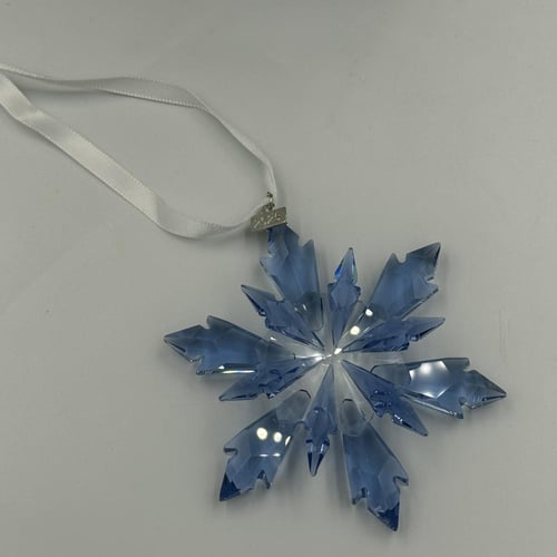 تعليقة سوارفسكي ازرق شامل الملحقات