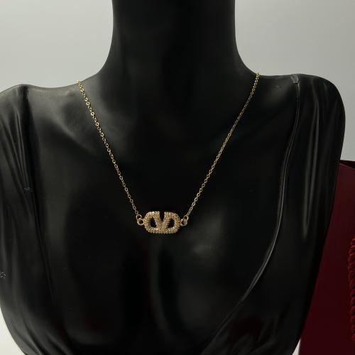 سلسال فالنتينو ذهبي شامل الملحقات