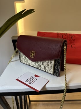 شنطة ch عنابي