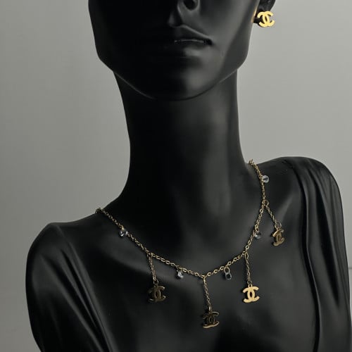 حلق مع سلسال شانيل