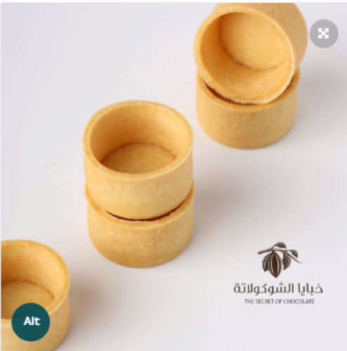 تارت بلجيكي بالزبدة محلى كرتون