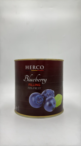 حشوة توت أزرق 70 % فواكة 2.7 كيلو هيركو