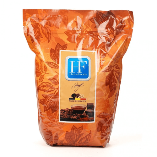حبيبات شوكولاتة هيركو ابيض (28.5) 5 كيلو