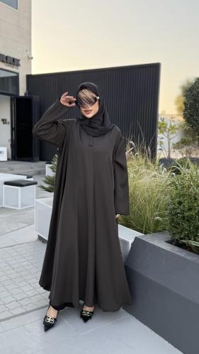 عبايه تربل كلوش تتبدل بجميع اللوان