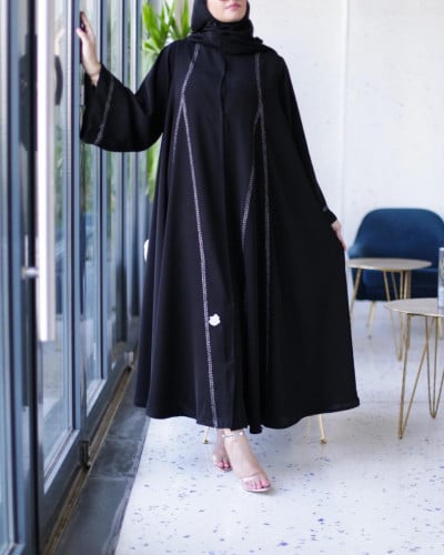 عباية تطريز الخام انترنت