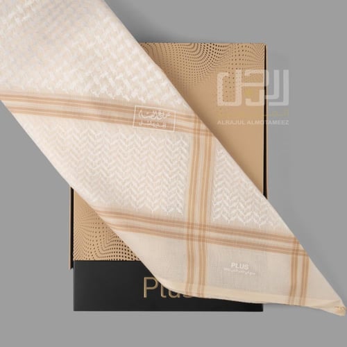 شماغ البسام بلس الذهبي