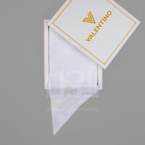 شماغ فالنتينو ابيض V-24*