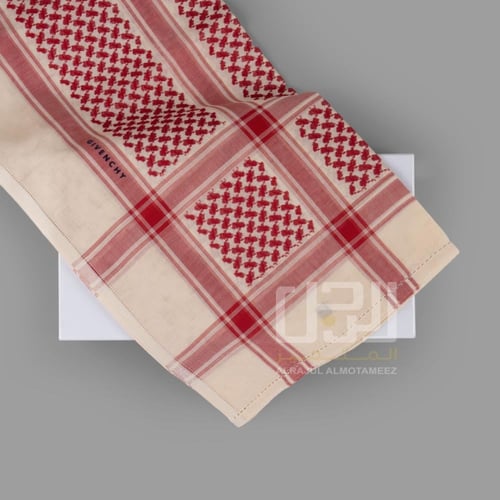 شماغ جيفنشي كلاسيك احمر بيج!