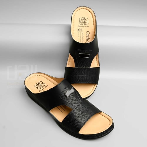 حذاء رجالي طبي أسود