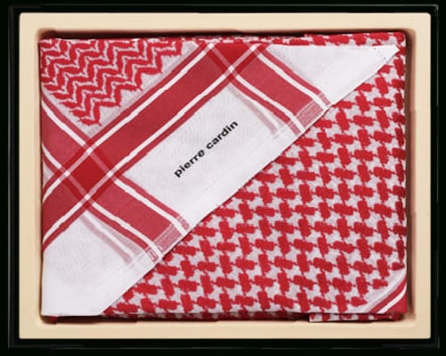 شماغ بيركاردان احمر PZR