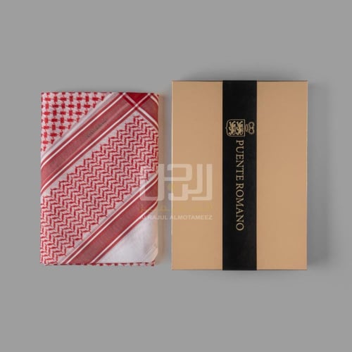 شماغ بوينتي رومانو أحمر~