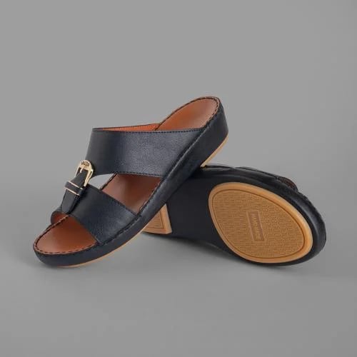 حذاء فالور شبابي اسود V-006