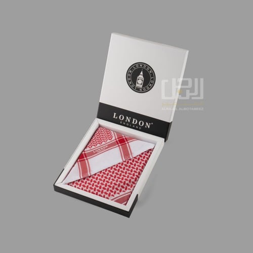 شماغ لندن احمر كلاسيك 2026