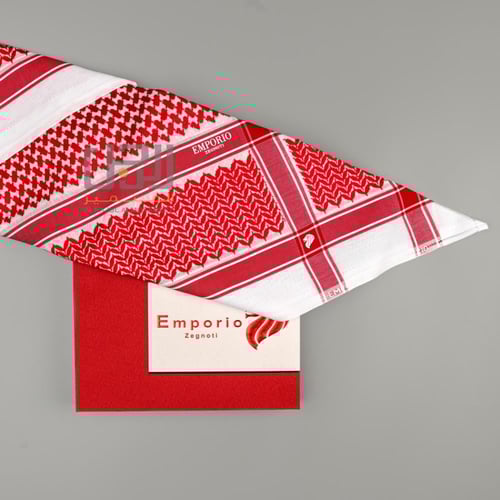 شماغ EMPORIO ZEGNOTI احمر R1