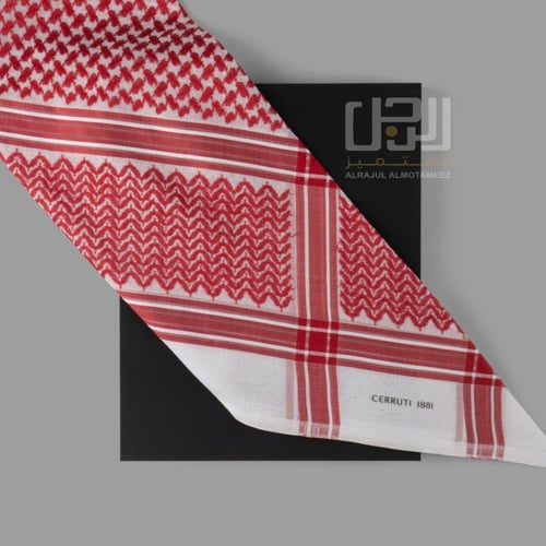 شماغ شيروتي مودرن احمر CNR