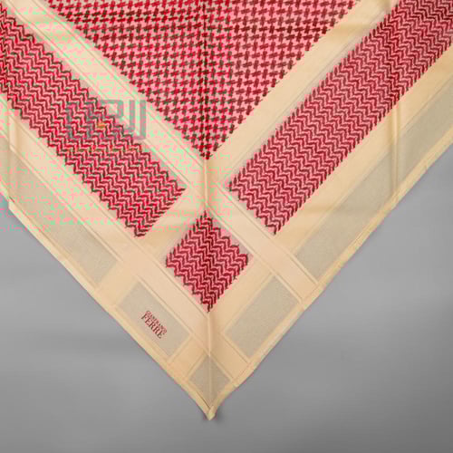 شماغ جيان فرانكو فري احمر بيج