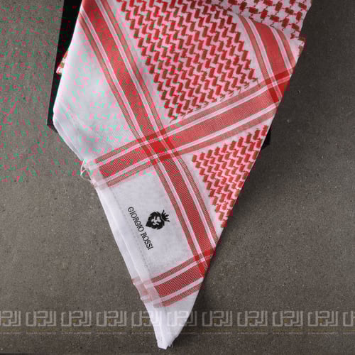 شماغ جورجيو روسي أحمر G.2-R-R