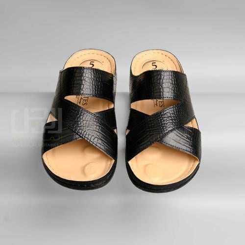 حذاء رجالي طبي أسود