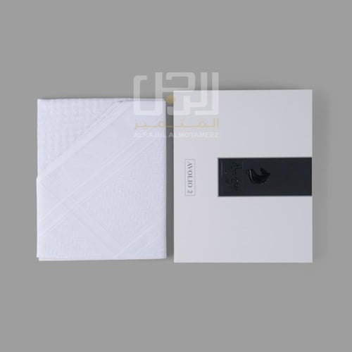 شماغ ميباج افوليو الابيض