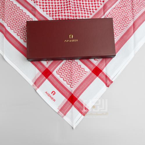 شماغ اغنر الاحمر AIGNER