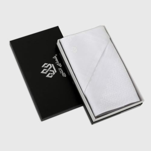 شماغ التاج الابيض