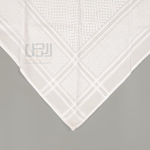 شماغ ميباج الابيض