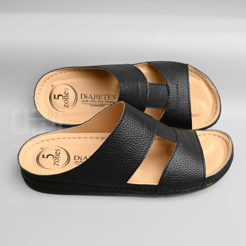 حذاء رجالي طبي أسود